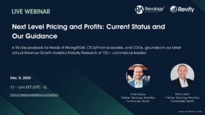 The Illusion of Progress: Why 98% of Companies Fail to Reach Top RGM Maturity 4 Dec. 9 Updated Version Webinar Poster